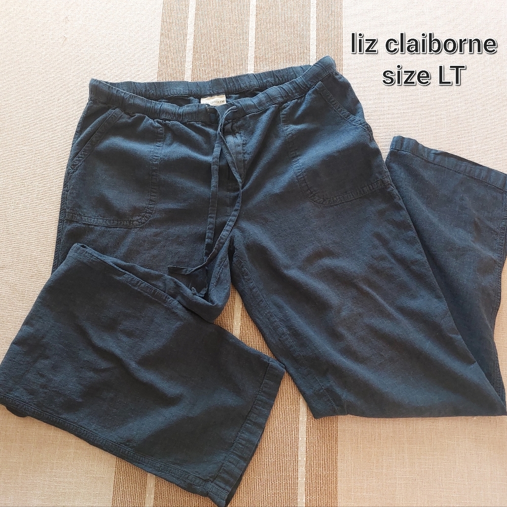 Blue pants size LT Liz Claiborne